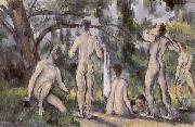 Paul Cezanne Six Women Sweden oil painting reproduction